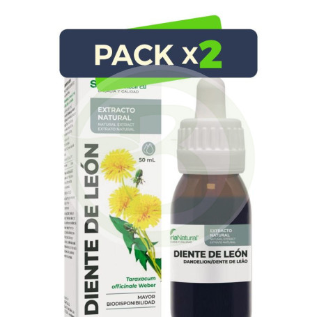 Pack 2x Extracto De Diente De León 50Ml Soria Natural