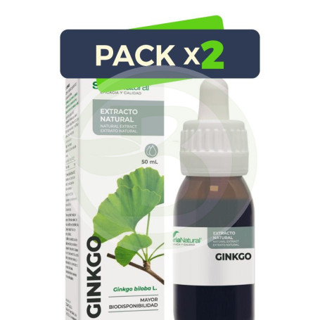 Pack 2x Extracto De Ginkgo 50Ml Soria Natural