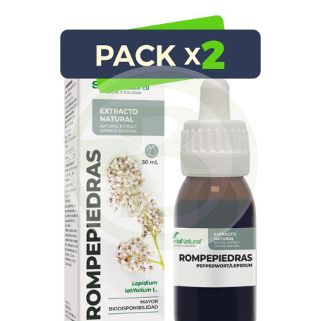 Pack 2x Extracto De Rompepiedras 50Ml Soria Natural
