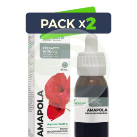 Pack 2x Extracto De Amapola 50Ml Soria Natural