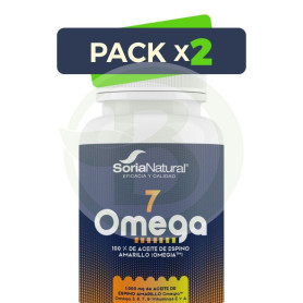 Pack 2x Omega-7 60 Perlas Soria Natural