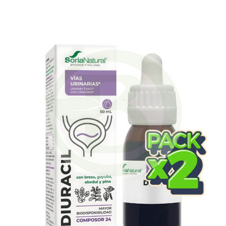 Pack 2x Composor 24 Diuracil 50Ml Soria Natural