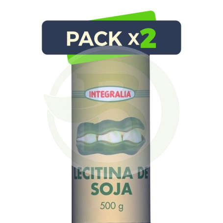 Pack 2x Lecitina de Soja IP 500Gr. Integralia