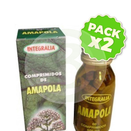 Pack 2x Comprimidos de Amapola Integralia