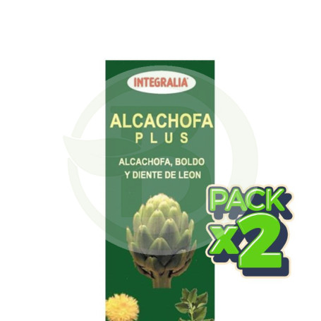 Pack 2x Alcachofa Plus Jarabe Integralia