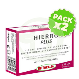 Pack 2x Hierro Plus Integralia