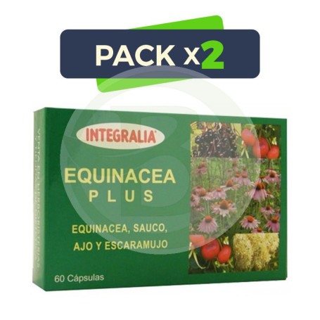 Pack 2x Equinacea Plus Cápsulas Integralia