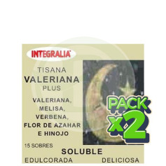 Pack 2x Valeriana Plus 15 Sobres Integralia