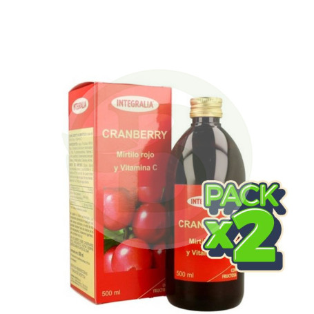 Pack 2x Cranberry 500Ml. Integralia