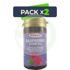 Pack 2x Raspberry Ketone Total 60 Cápsulas Integralia