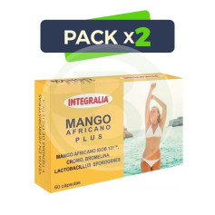 Pack 2x Mango Africano Plus 60 Cápsulas Integralia
