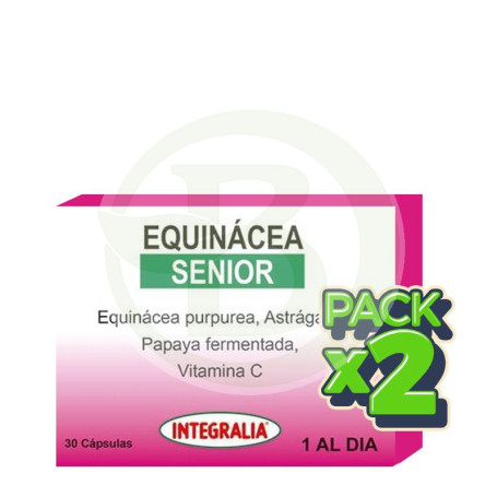 Pack 2x Equinacea Senior 30 Cápsulas Integralia