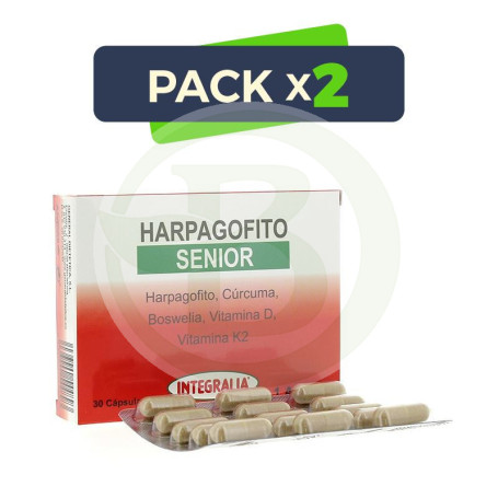 Pack 2x Harpagofito Senior 30 Cápsulas Integralia