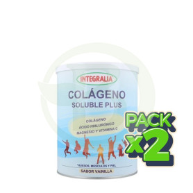 Pack 2x Colageno Soluble Plus Sabor Vainilla Integralia