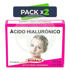 Pack 2x Ácido Hialurónico 30 Cápsulas Integralia