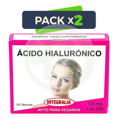 Pack 2x Ácido Hialurónico 30 Cápsulas Integralia