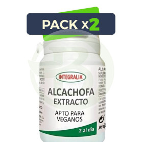 Pack 2x Extracto De Alcachofa 60 Cápsulas Integralia