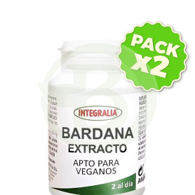 Pack 2x Extracto De Bardana 60 Cápsulas Integralia