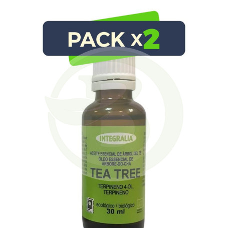 Pack 2x Aceite Esencial De Árbol del Té Eco 30Ml Integralia