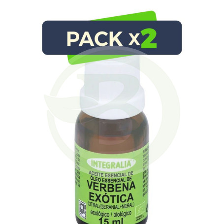 Pack 2x Aceite Esencial De Verbena Exótica Eco 15Ml Integralia