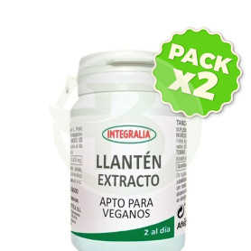 Pack 2x Extracto De Llantén 60 Cápsulas Integralia