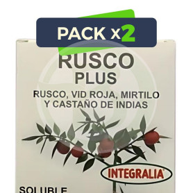 Pack 2x Rusco Plus Soluble 15 Sobres Integralia