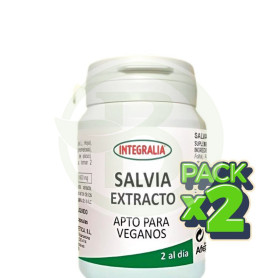 Pack 2x Extracto De Salvia 60 Cápsulas Integralia
