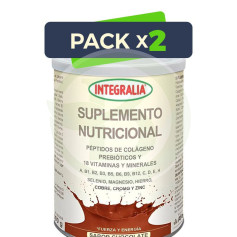 Pack 2x Suplemento Nutricional Sabor Chocolate 300G Integralia