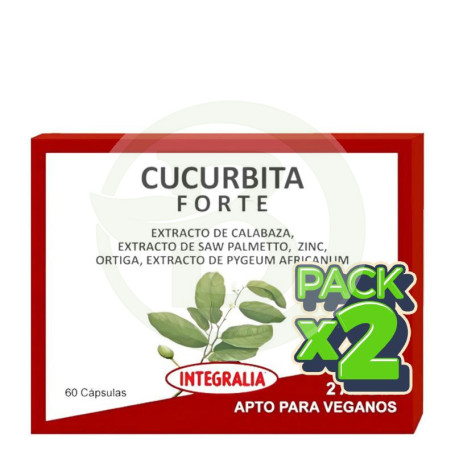 Pack 2x Cucurbita Forte 60 Cápsulas Integralia