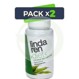 Pack 2x Carbo Block 60 Cápsulas Lindaren Diet