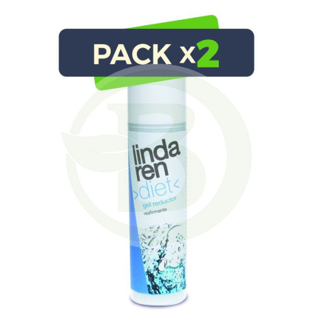Pack 2x Gel Reductor Reafirmante 200Ml. Linda Ren Diet