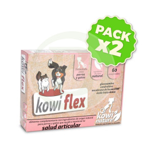 Pack 2x Kowi Flex, 60 Comprimidos Kowi Nature