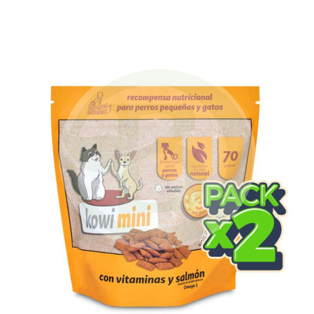 Pack 2x Kowi Mini, Snack 70 Gr Kowi Nature