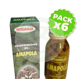 Pack 6x Comprimidos de Amapola Integralia
