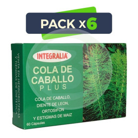 Pack 6x Cola de Caballo Plus Integralia