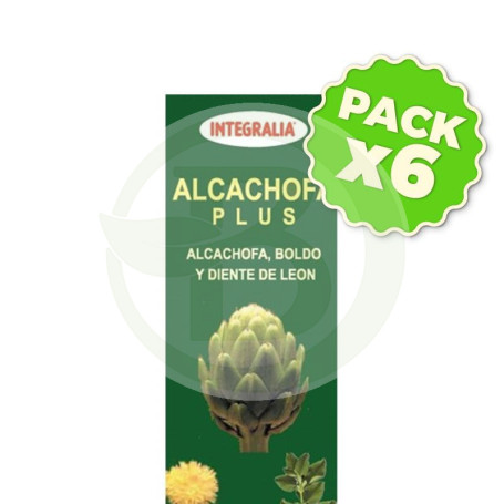 Pack 6x Alcachofa Plus Jarabe Integralia