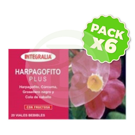 Pack 6x Harpagofito Plus Viales Integralia