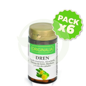 Pack 6x Dren Originalia 60 Cápsulas Integralia