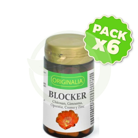 Pack 6x Blocker Originalia 60 Cápsulas Integralia