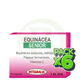 Pack 6x Equinacea Senior 30 Cápsulas Integralia