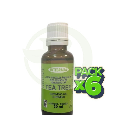 Pack 6x Aceite Esencial De Árbol del Té Eco 30Ml Integralia