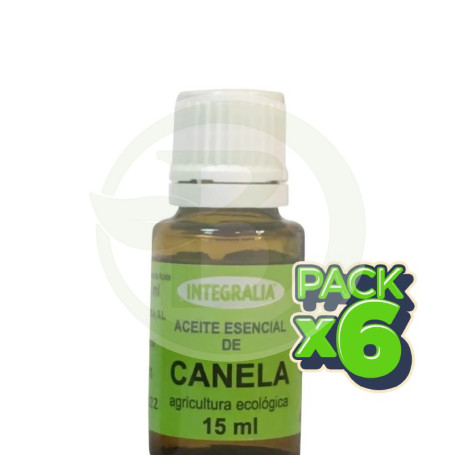 Pack 6x Aceite Esencial De Canela Eco 15Ml Integralia