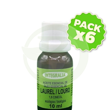 Pack 6x Aceite Esencial De Laurel Eco 10Ml Integralia