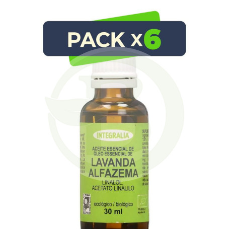 Pack 6x Aceite Esencial De Lavanda Eco 30Ml Integralia