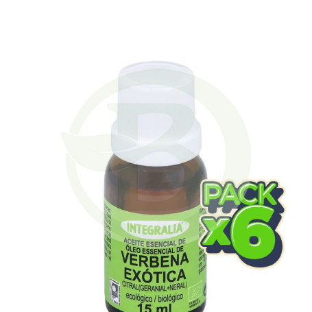 Pack 6x Aceite Esencial De Verbena Exótica Eco 15Ml Integralia