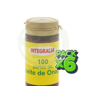 Pack 6x Aceite De Onagra 100 Perlas Integralia