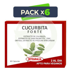 Pack 6x Cucurbita Forte 60 Cápsulas Integralia