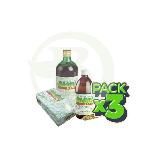 Pack 3x Aloin Eco 20 Viales Artesanía Agrícola