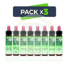 Pack 3x Remedio 1 Apatía-Tristeza 10Ml. Plantis