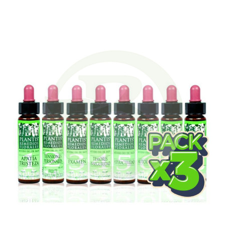 Pack 3x Remedio 2 Tensión Personal 10Ml. Plantis